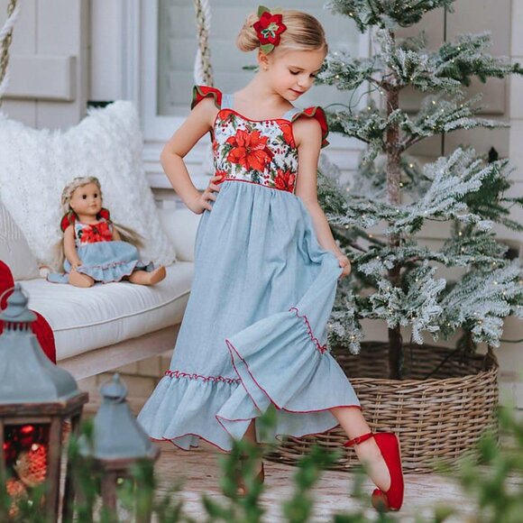 chinese dress ladies Flamenco Flare Tiered Maxi Dress  Latina Styles